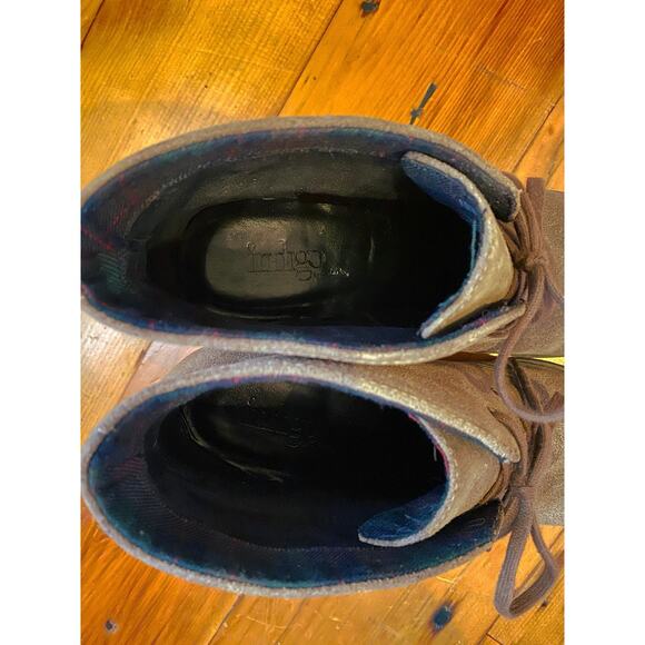 Indigo by Clark’s Chukka Ankle Boot Bootie, Tan Suede, Women’s US 7 - Picture 5 of 7